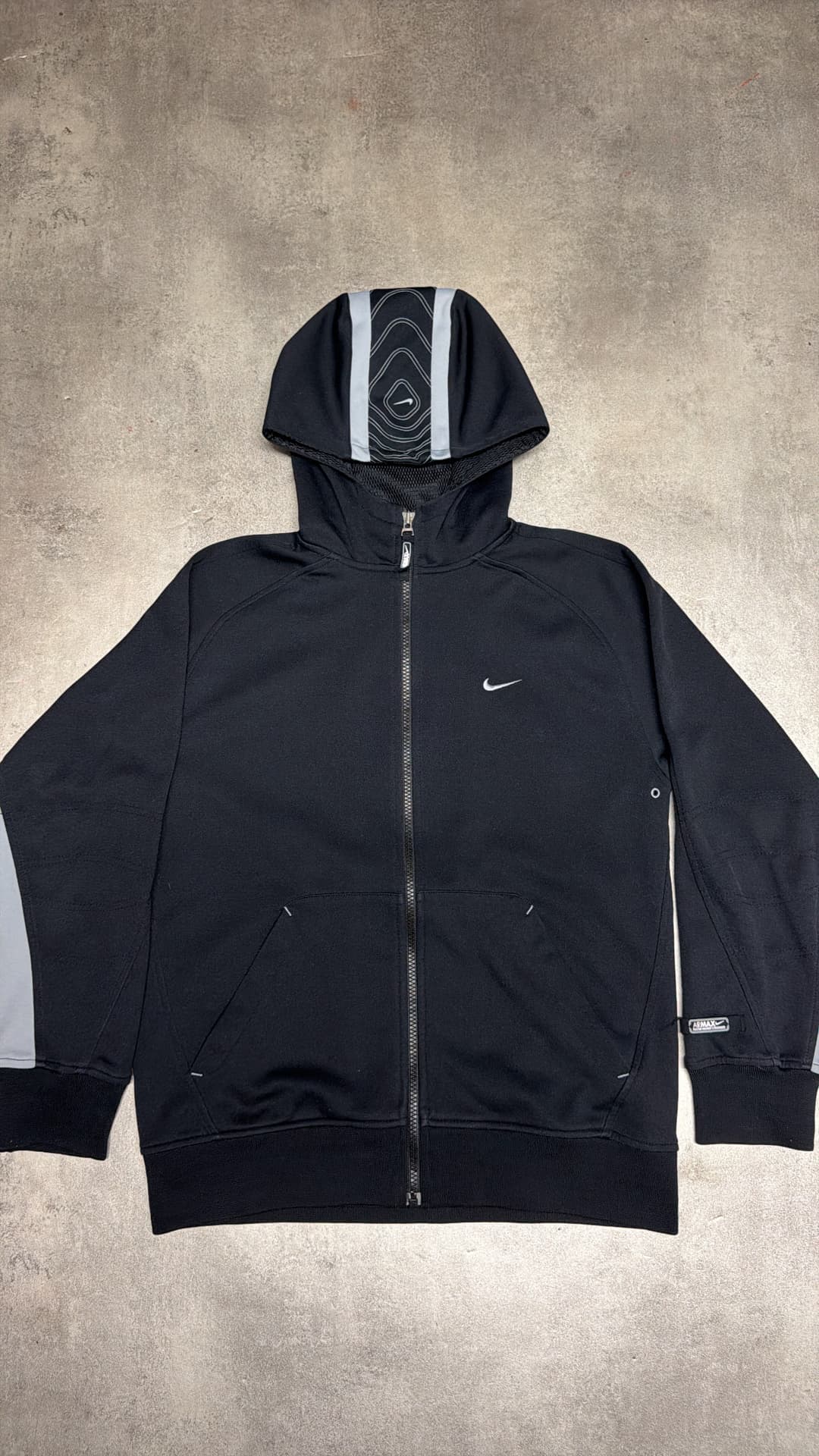 Nike Airmax FHS Zip-Up Black — 3