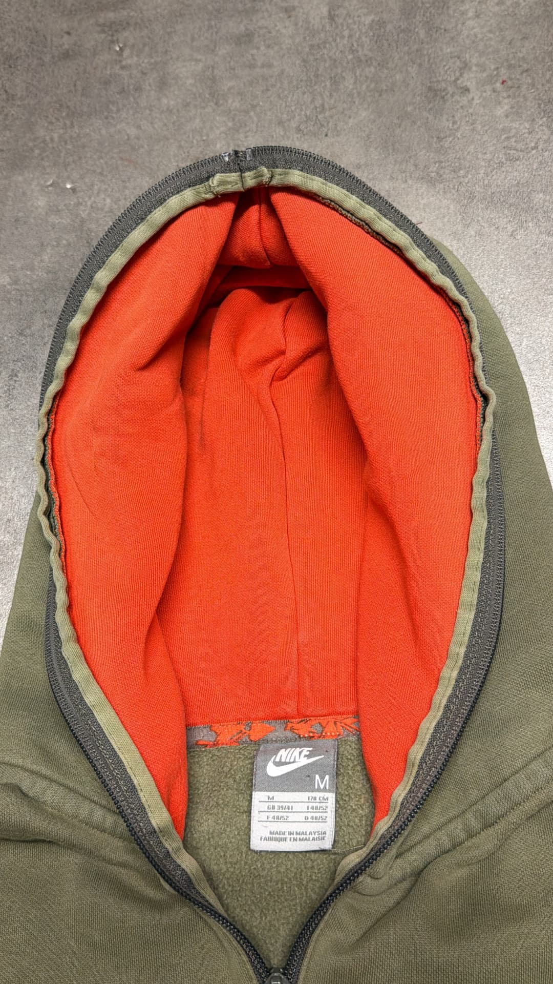 Nike Air Zip-Up Green — 10