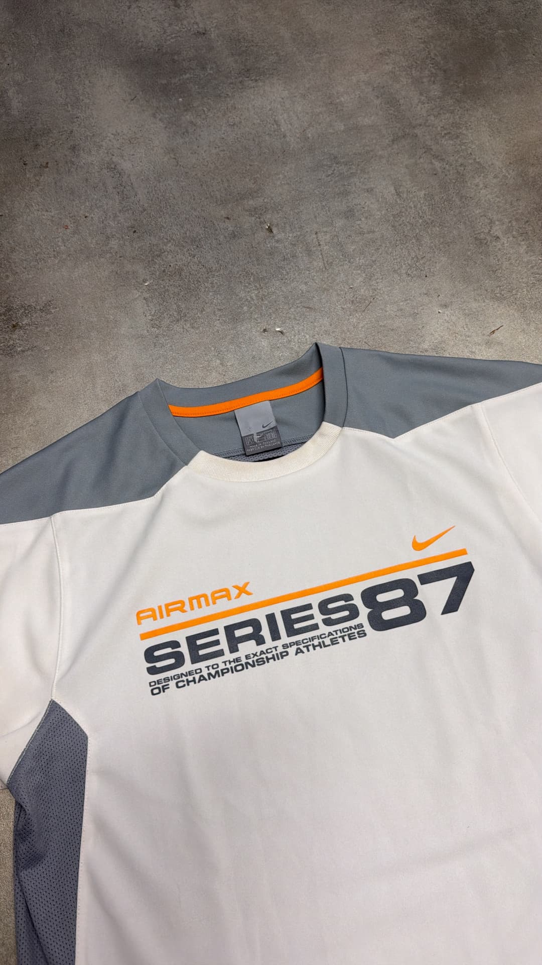 Nike Airmax 87 T-Shirt White/Grey — 3