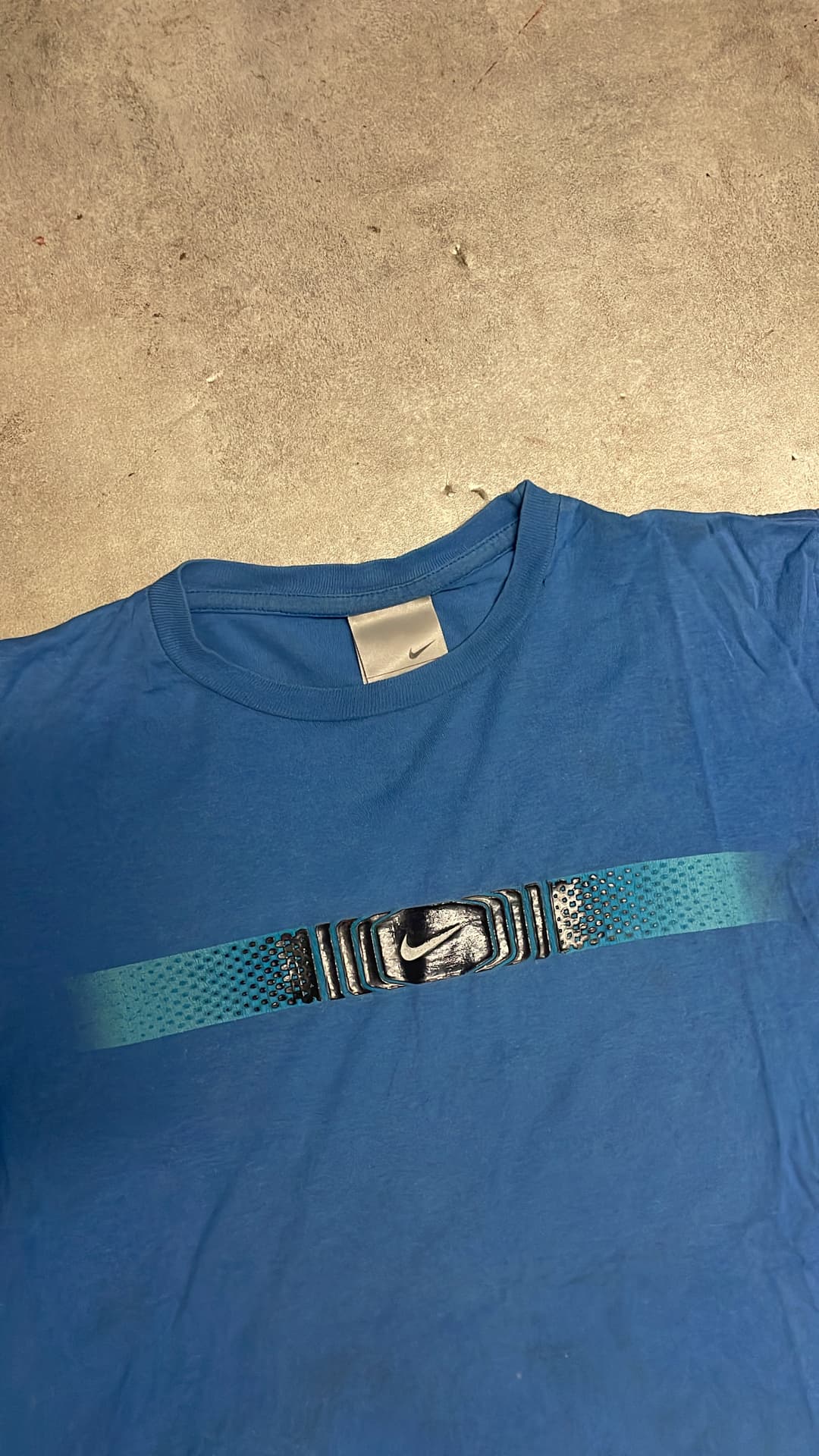 Nike Hex T-Shirt Blue — 3