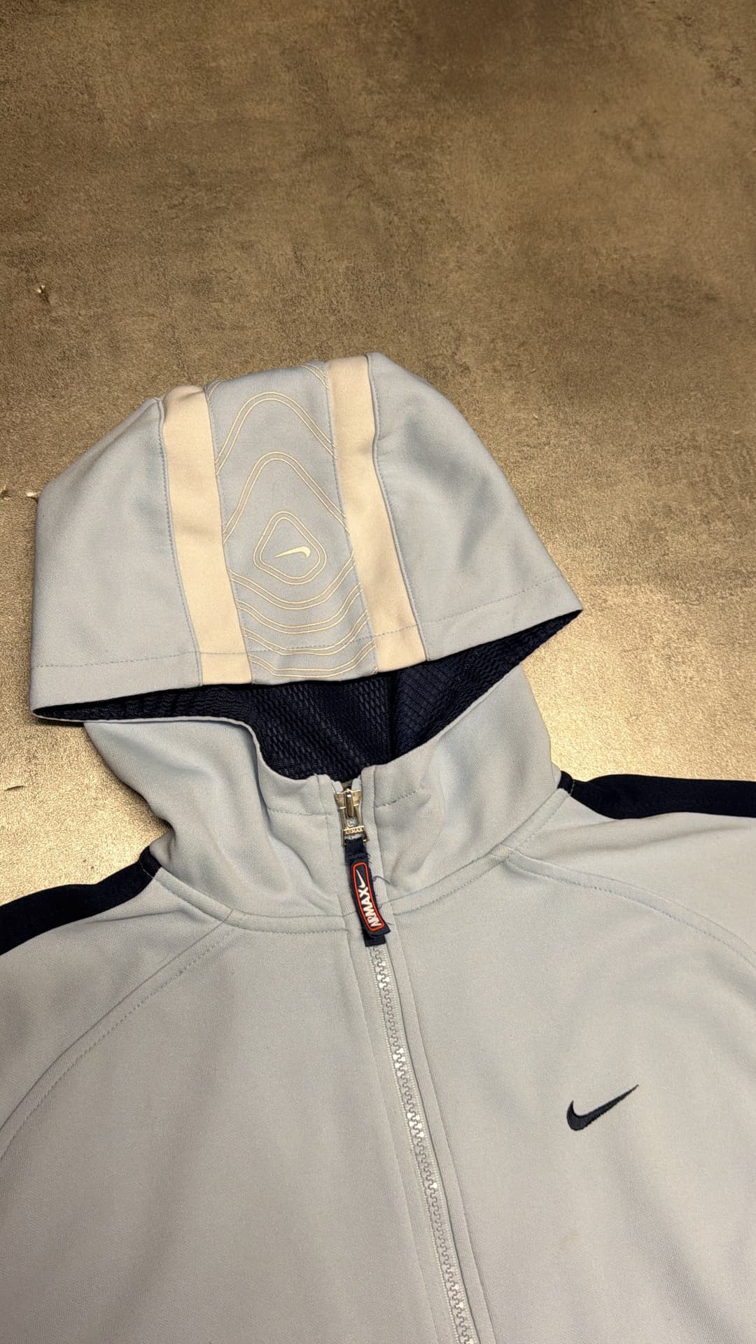 Nike Airmax FHS Zip-Up Light Blue — 4