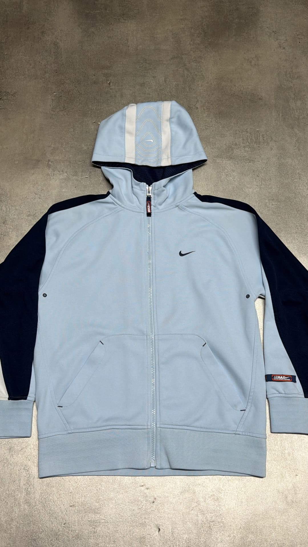 Nike Airmax FHS Zip-Up Light Blue — 2
