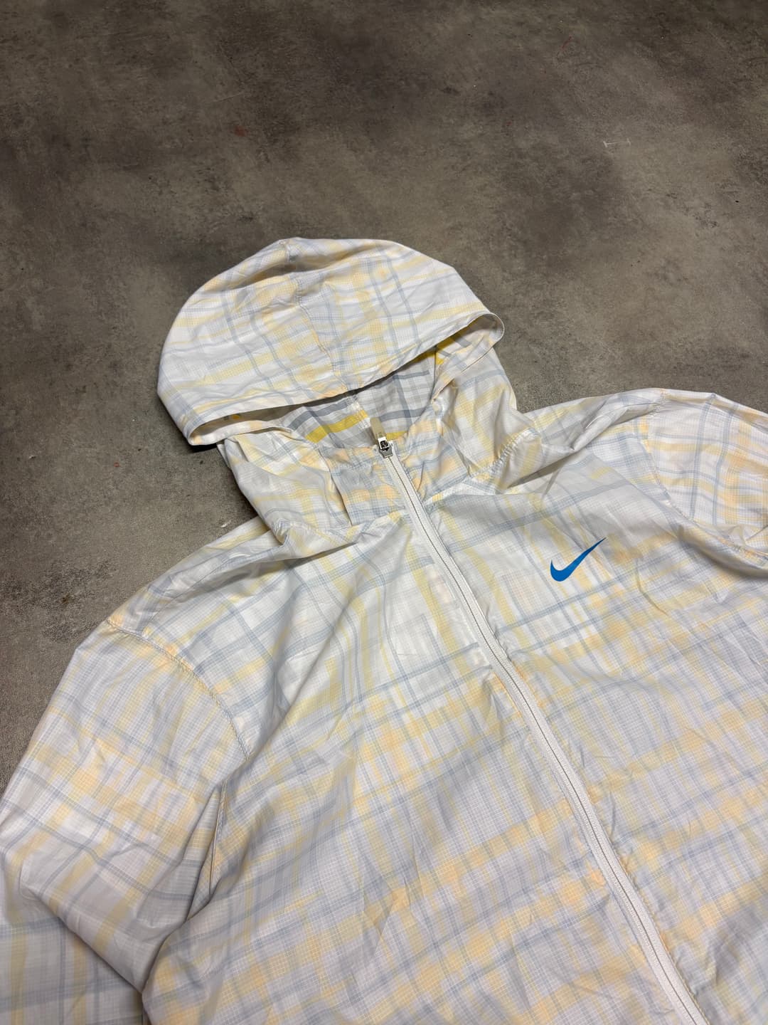 Nike Vest Blanc/Jaune — 2