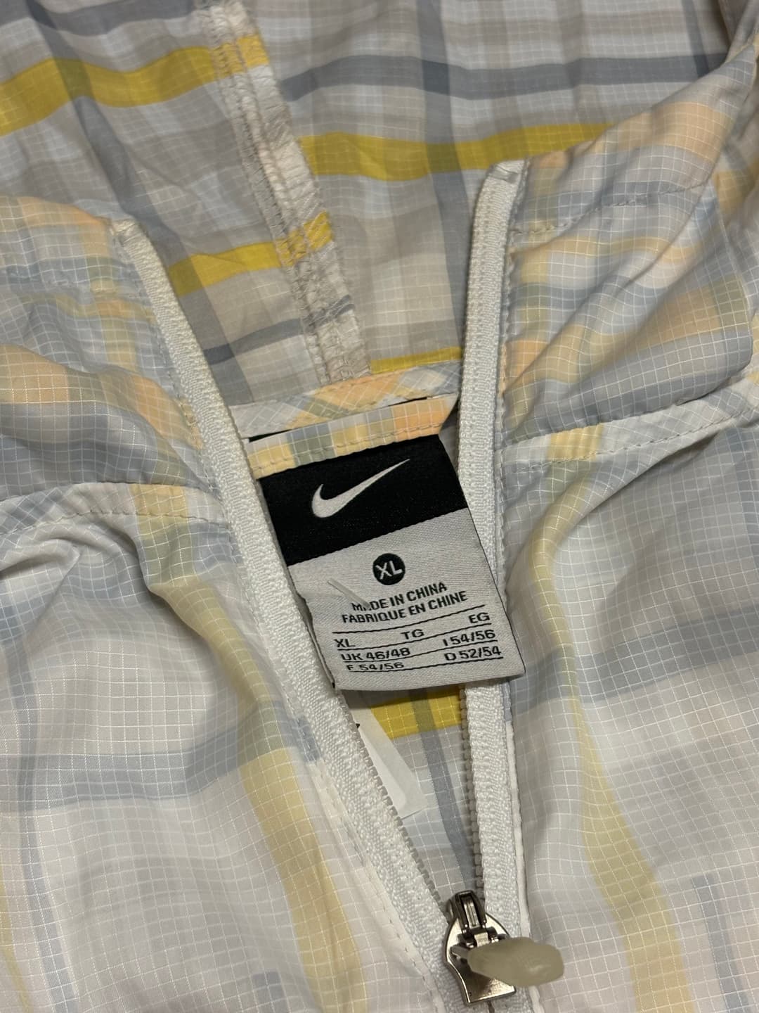 Nike Vest Blanc/Jaune — 3