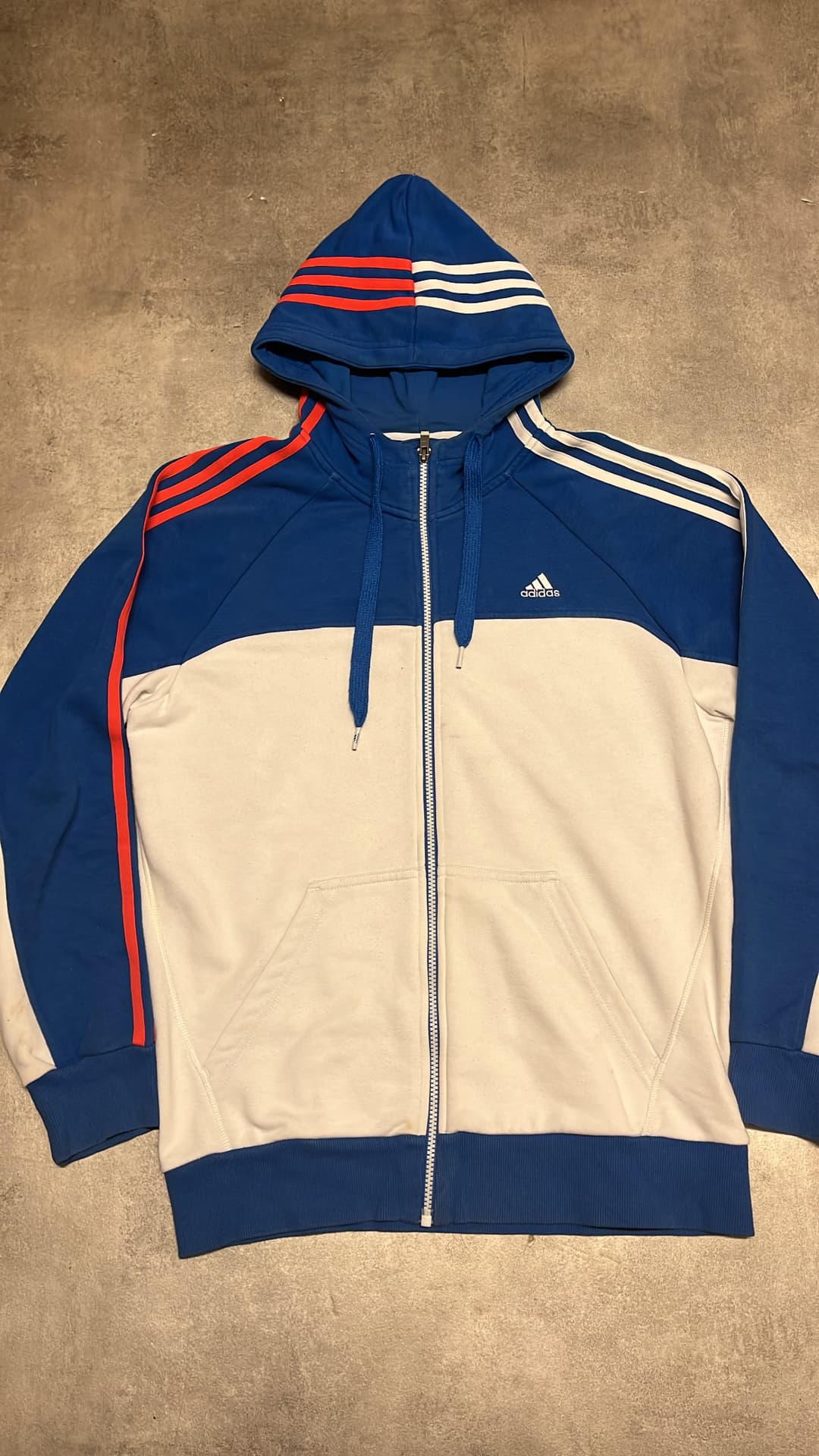 Adidas PE Zip-Up Blue — 4