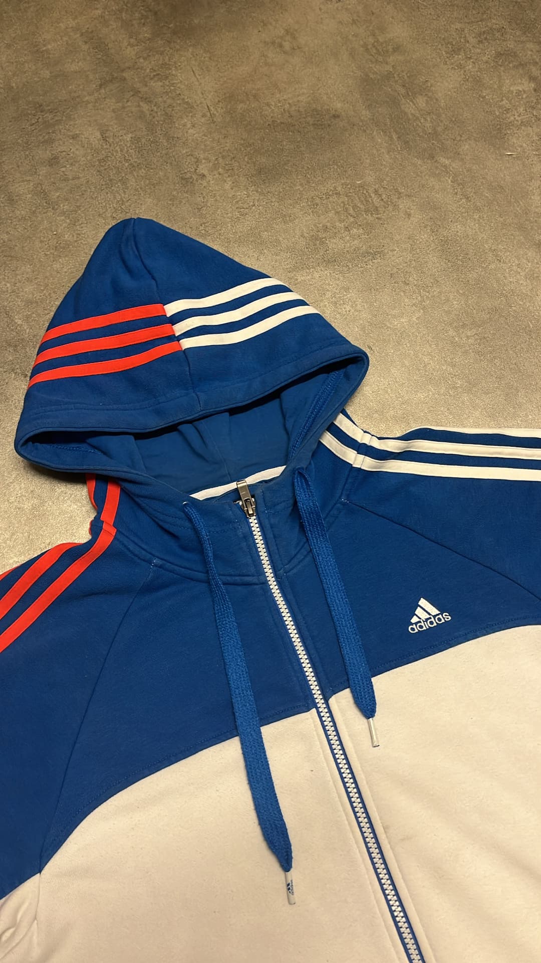 Adidas PE Zip-Up Blue — 3