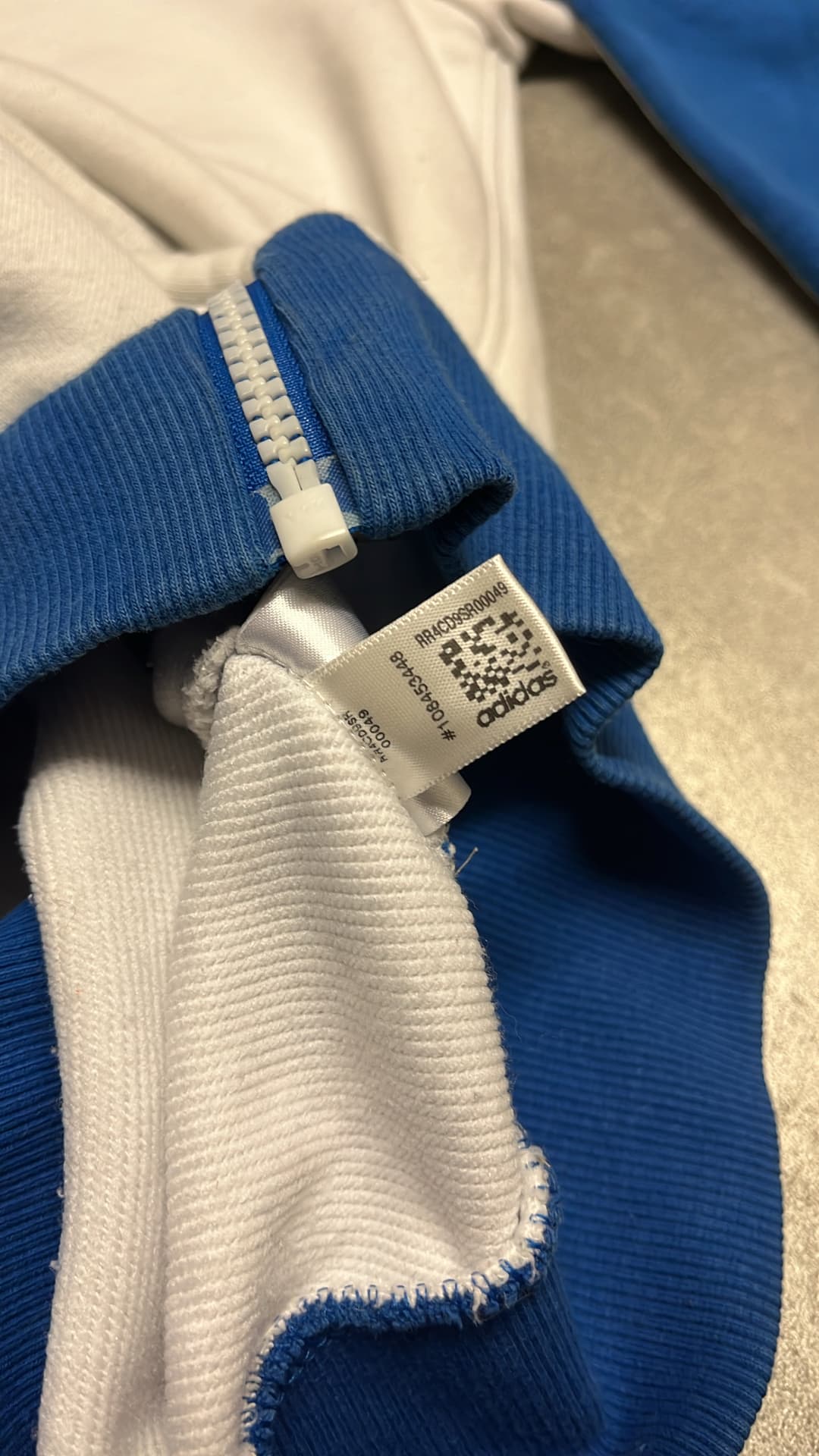 Adidas PE Zip-Up Blue — 7