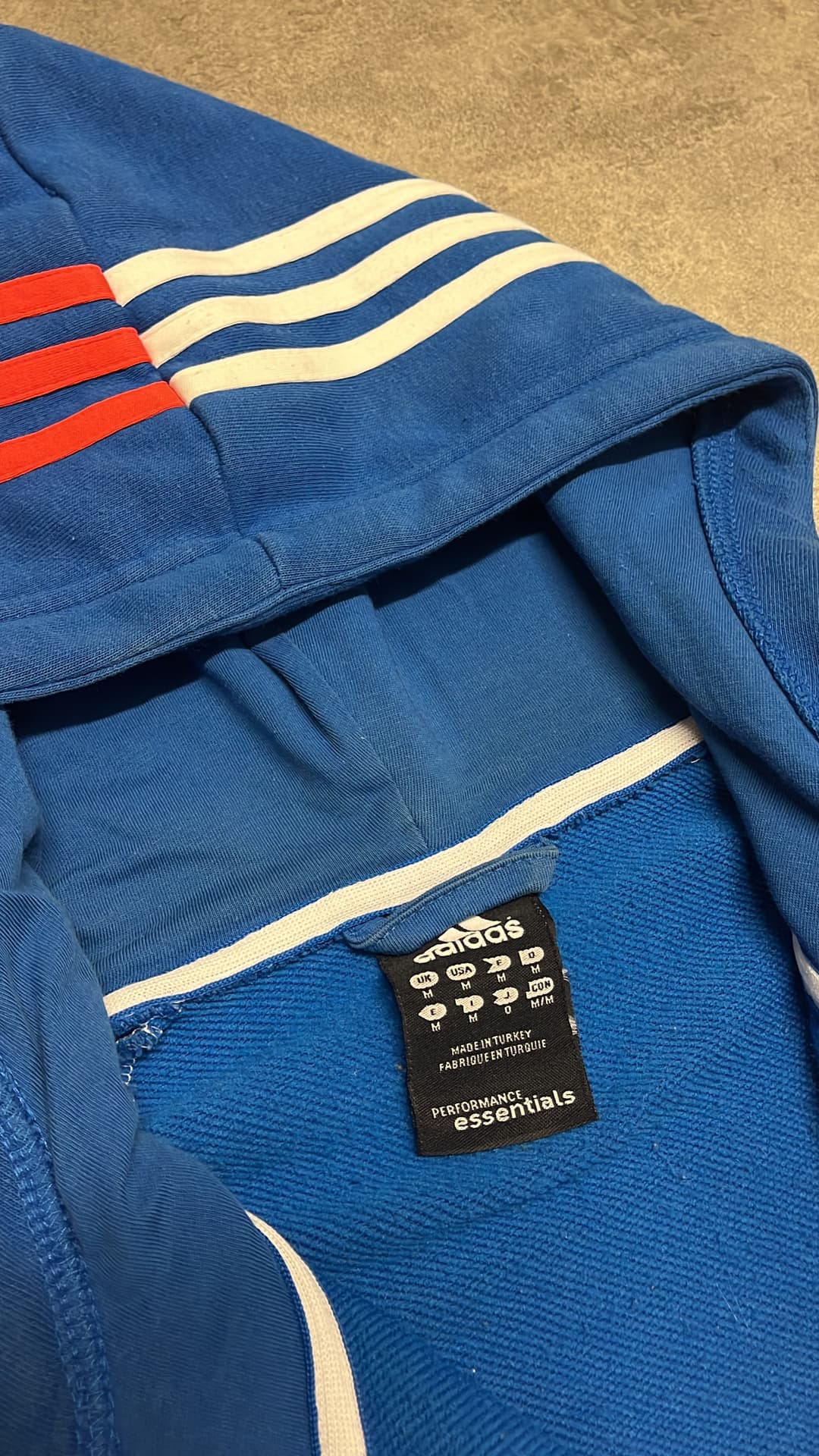 Adidas PE Zip-Up Blue — 6