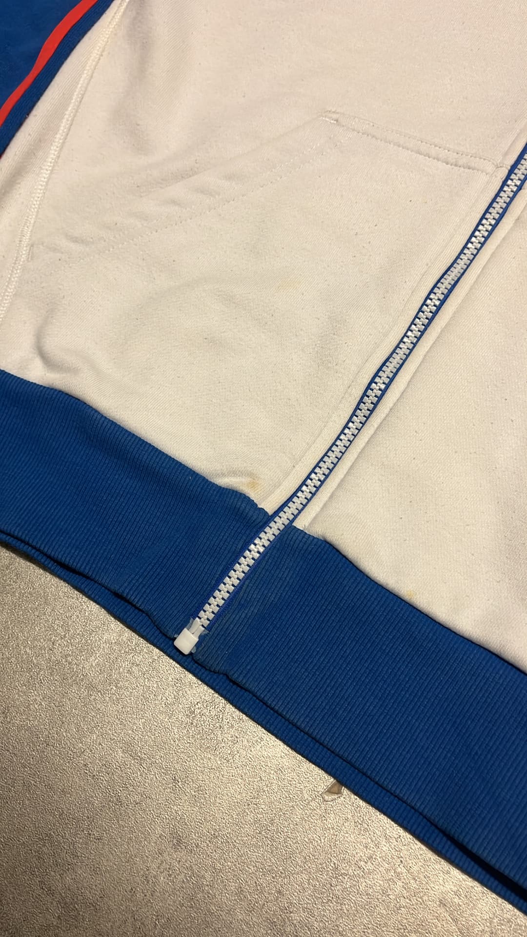 Adidas PE Zip-Up Blue — 5