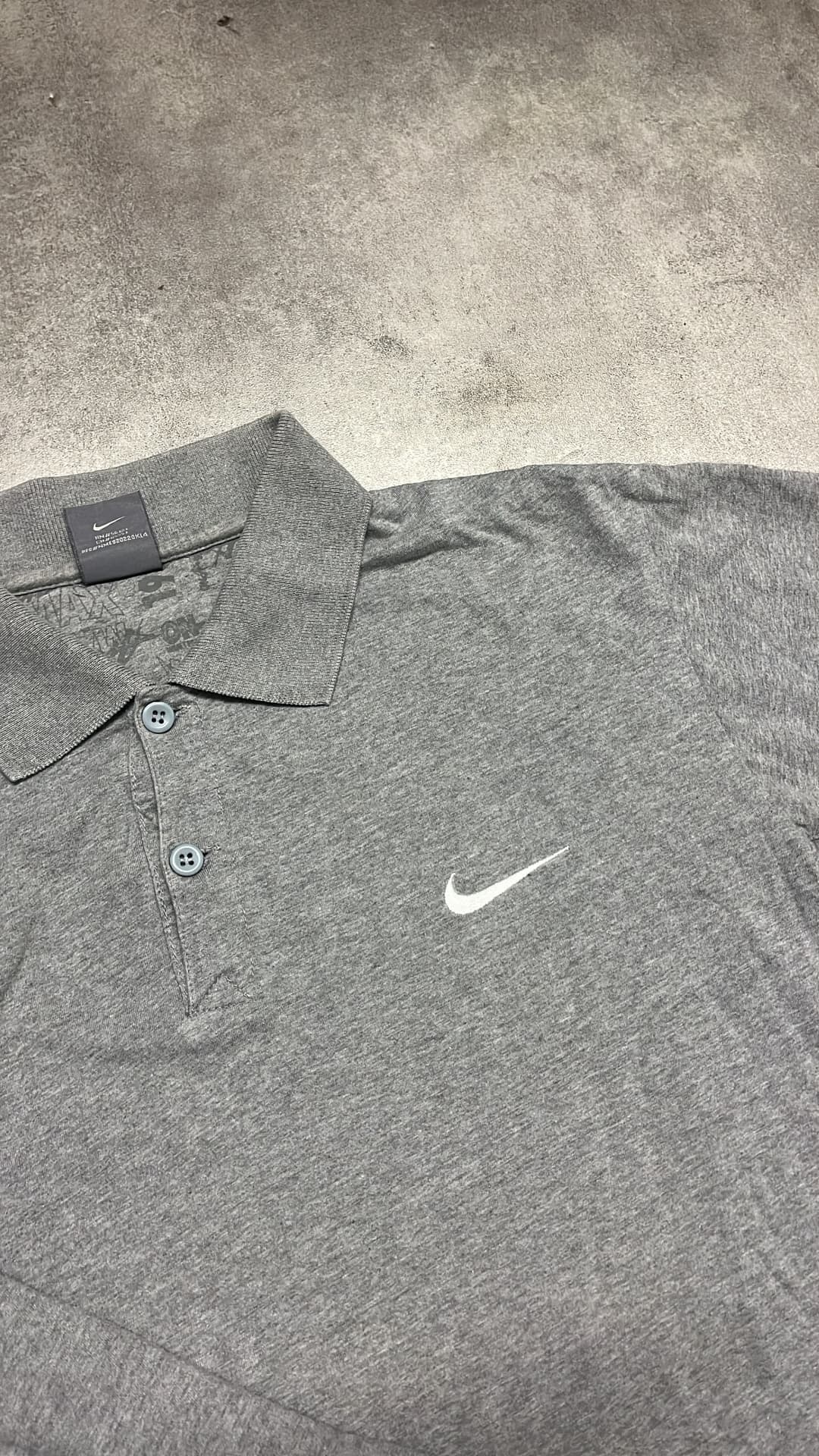 Nike Airmax 1987 Poloshirt Grey — 4