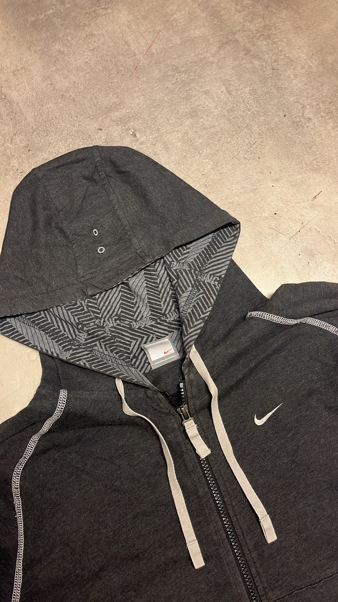 Nike Training Zip-Up Dark-Grey — 4
