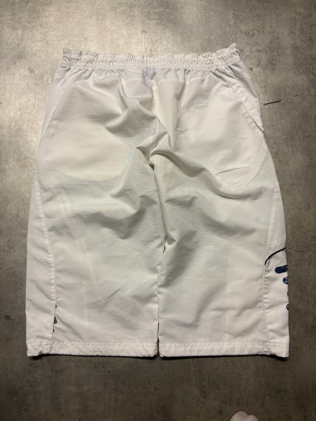Nike Shox Shorts White/Blue — 3