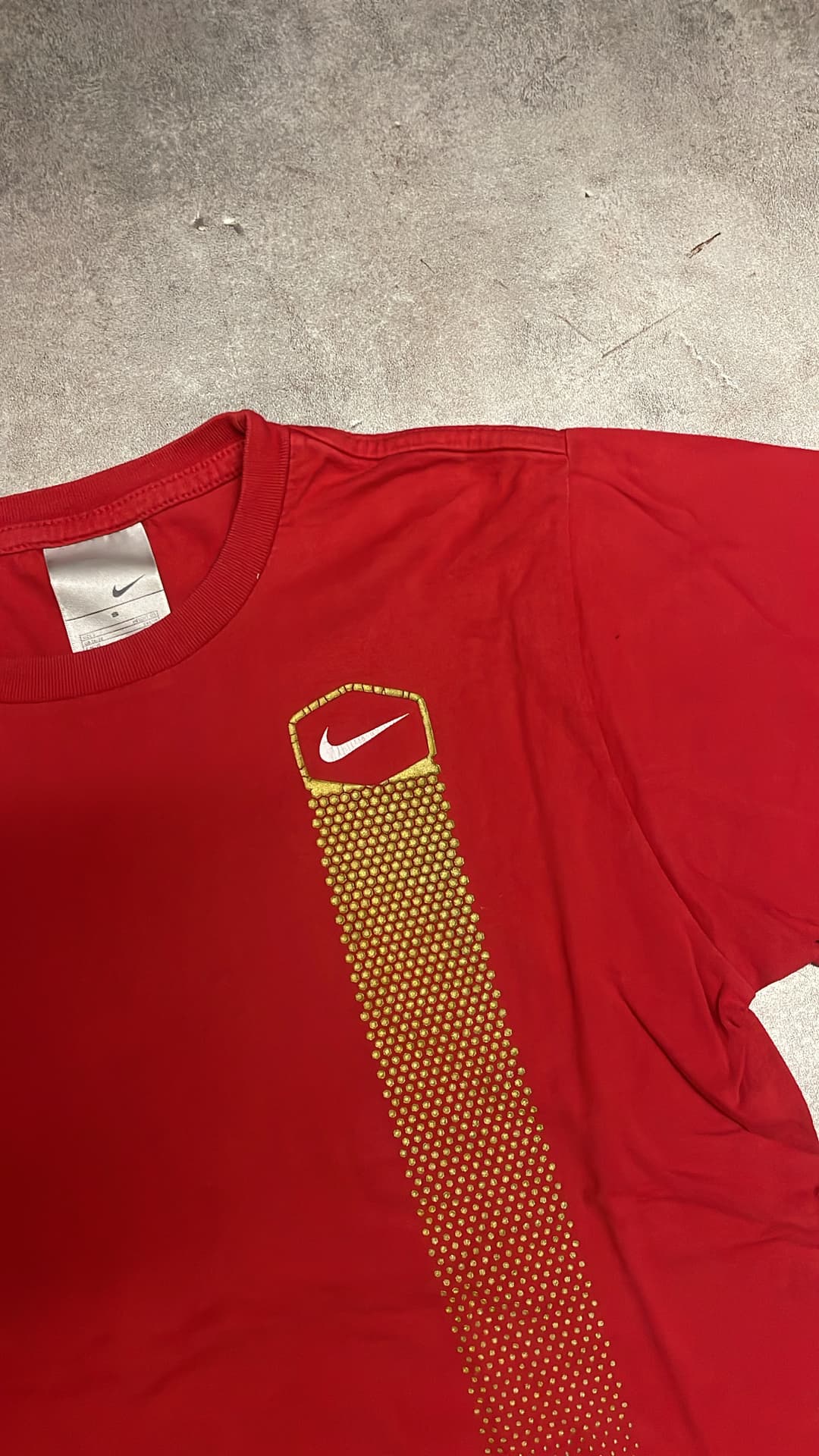 Nike Hex T-Shirt Red — 3