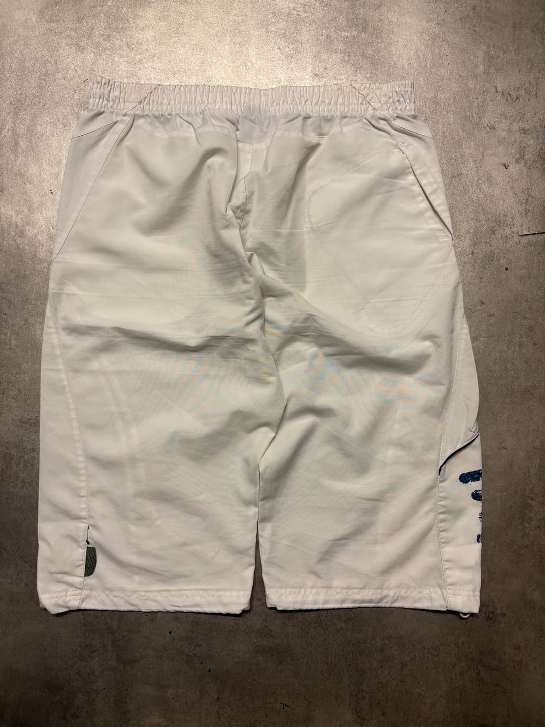 Nike Shox Shorts White/Blue — 3