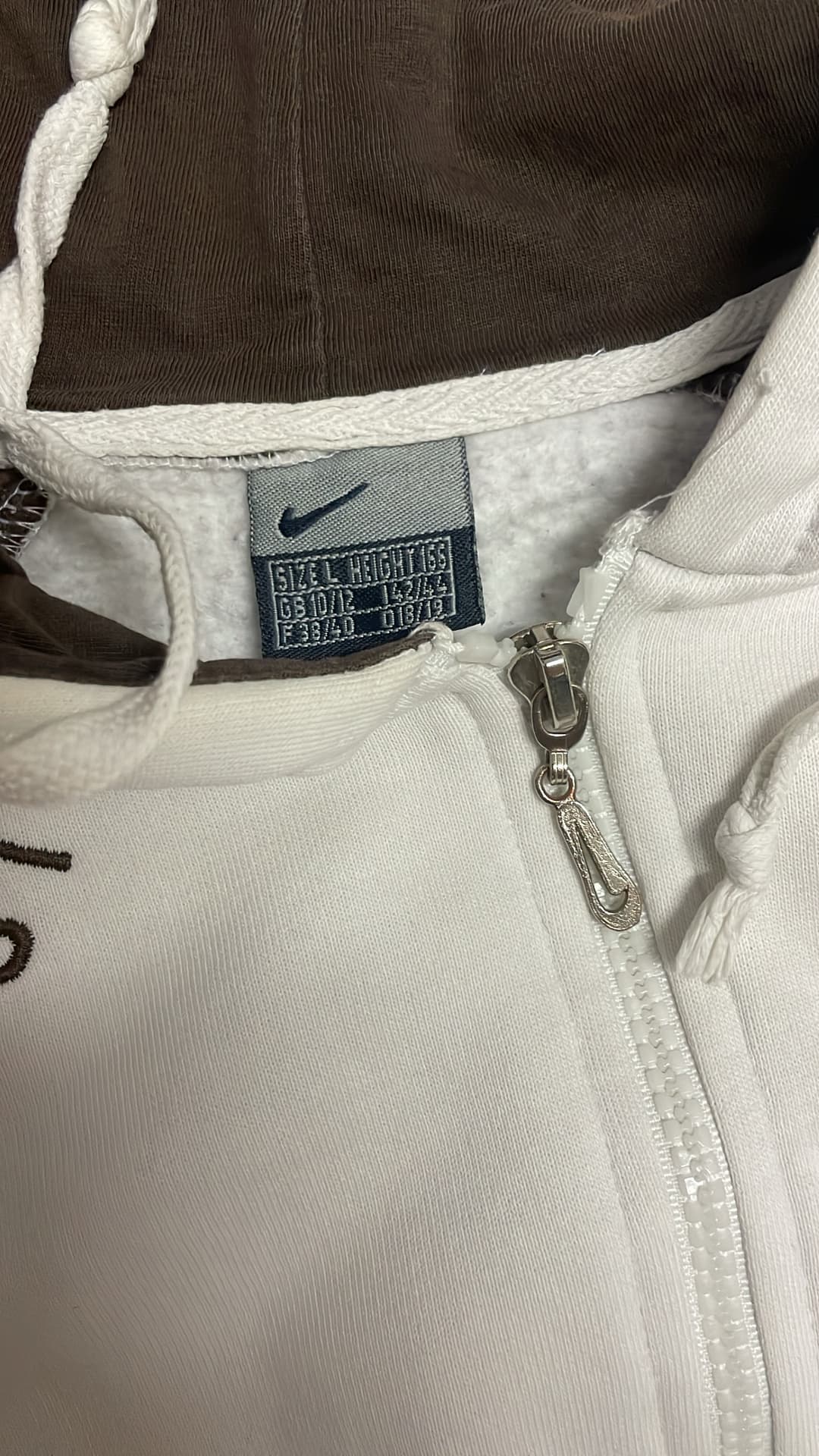 Nike Airmax 87 Zip-Up White/Brown — 6