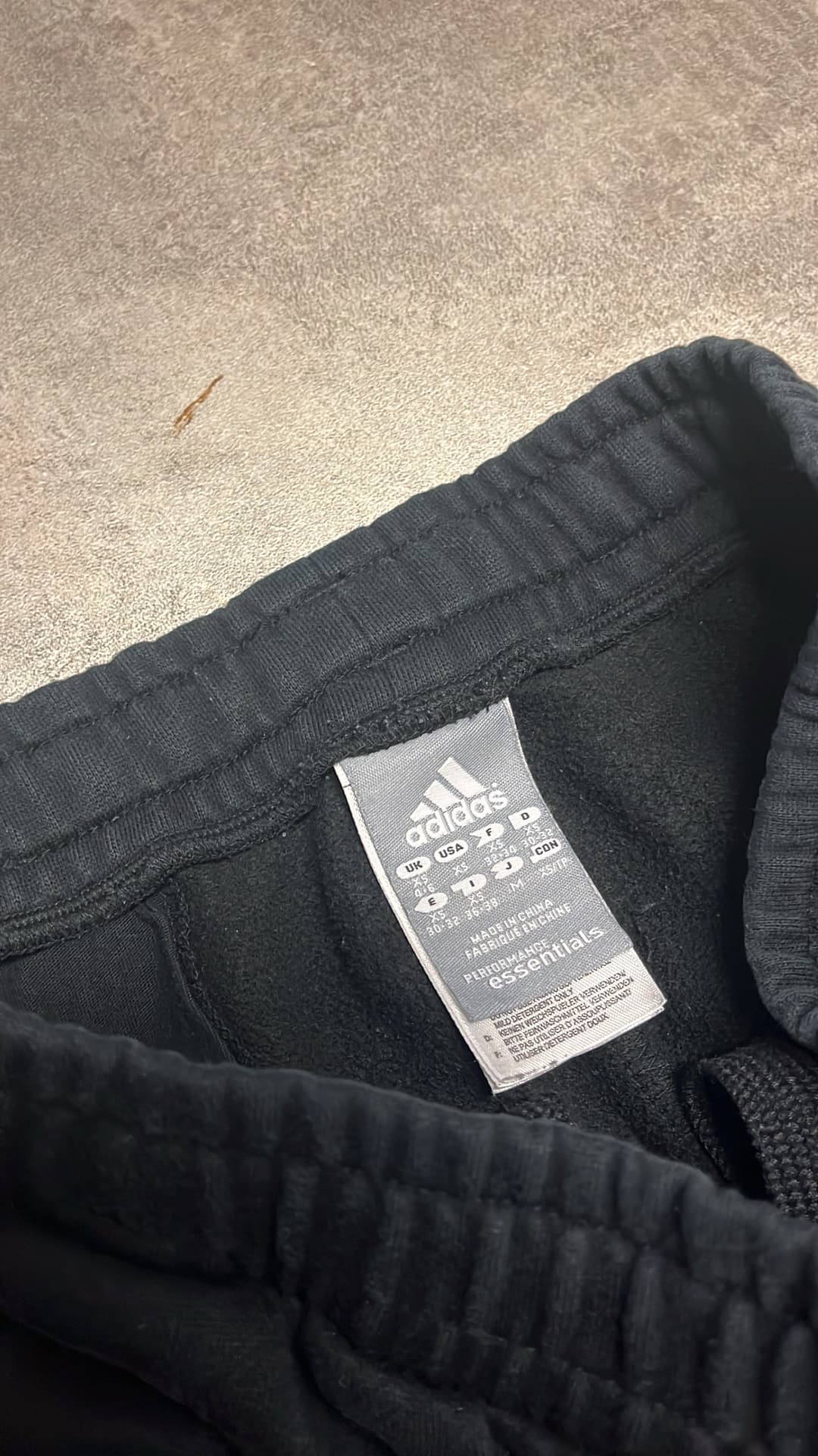 Adidas PE Jogger Black/Light-Blue — 4