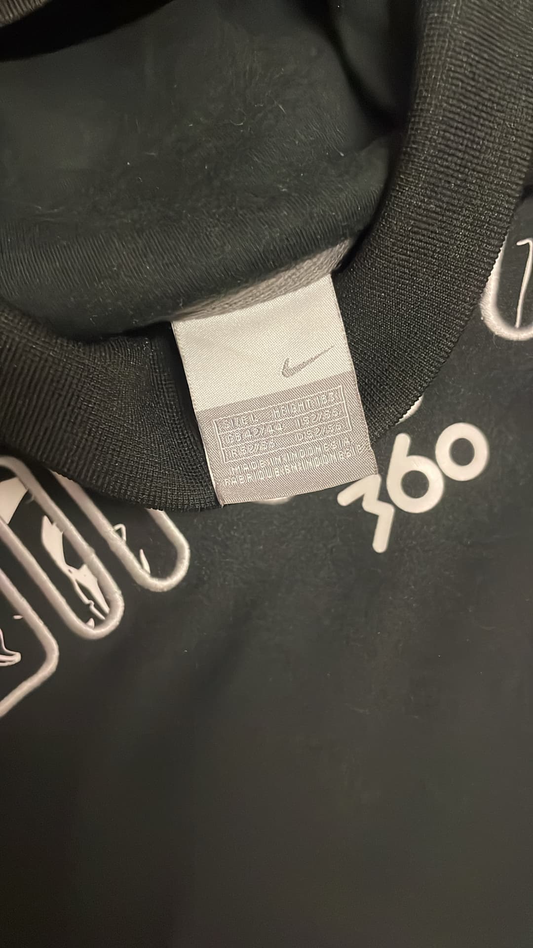 Nike Airmax 360 Hoodie Black/White — 4
