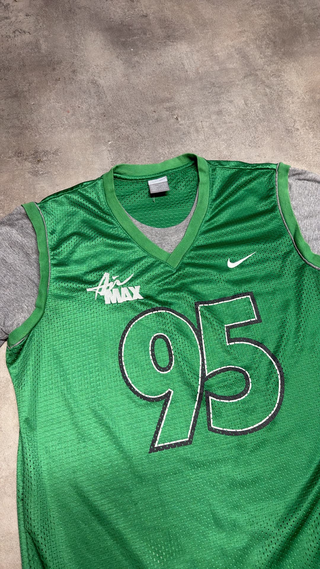Nike Airmax 95 T-Shirt Green/Grey — 3