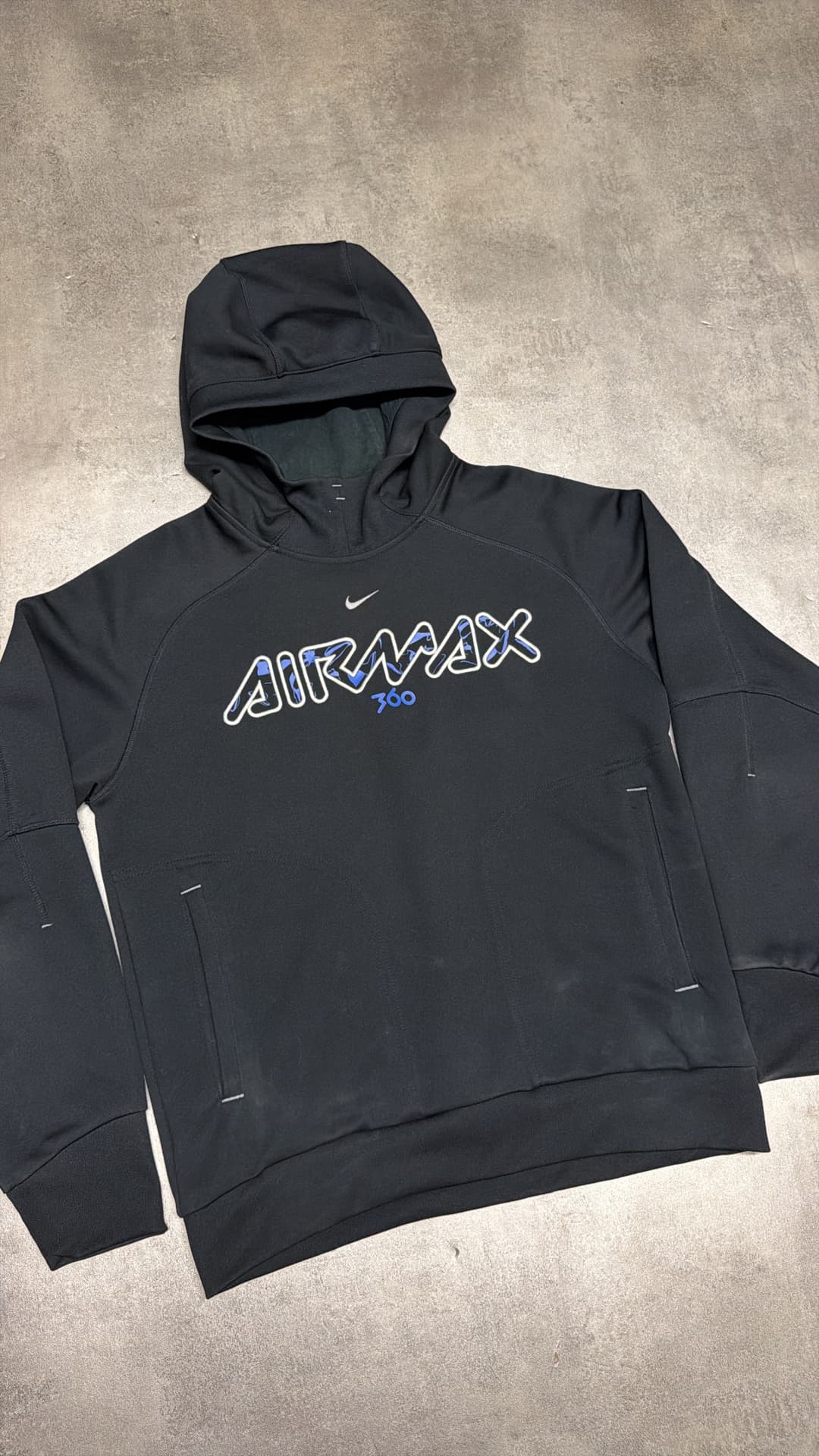 Nike Airmax 360 Hoodie Black — 2
