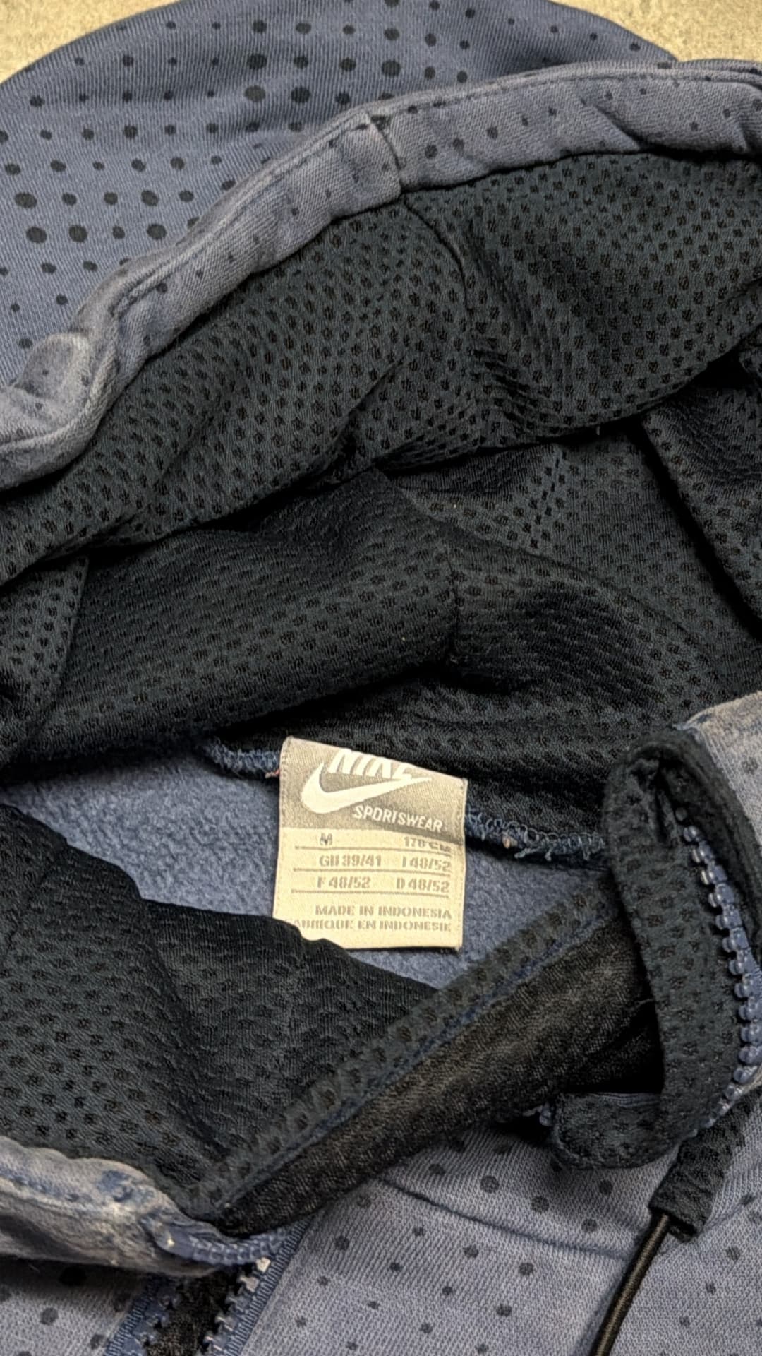 Nike Air 1/4 Zip Hoodie Grey — 5