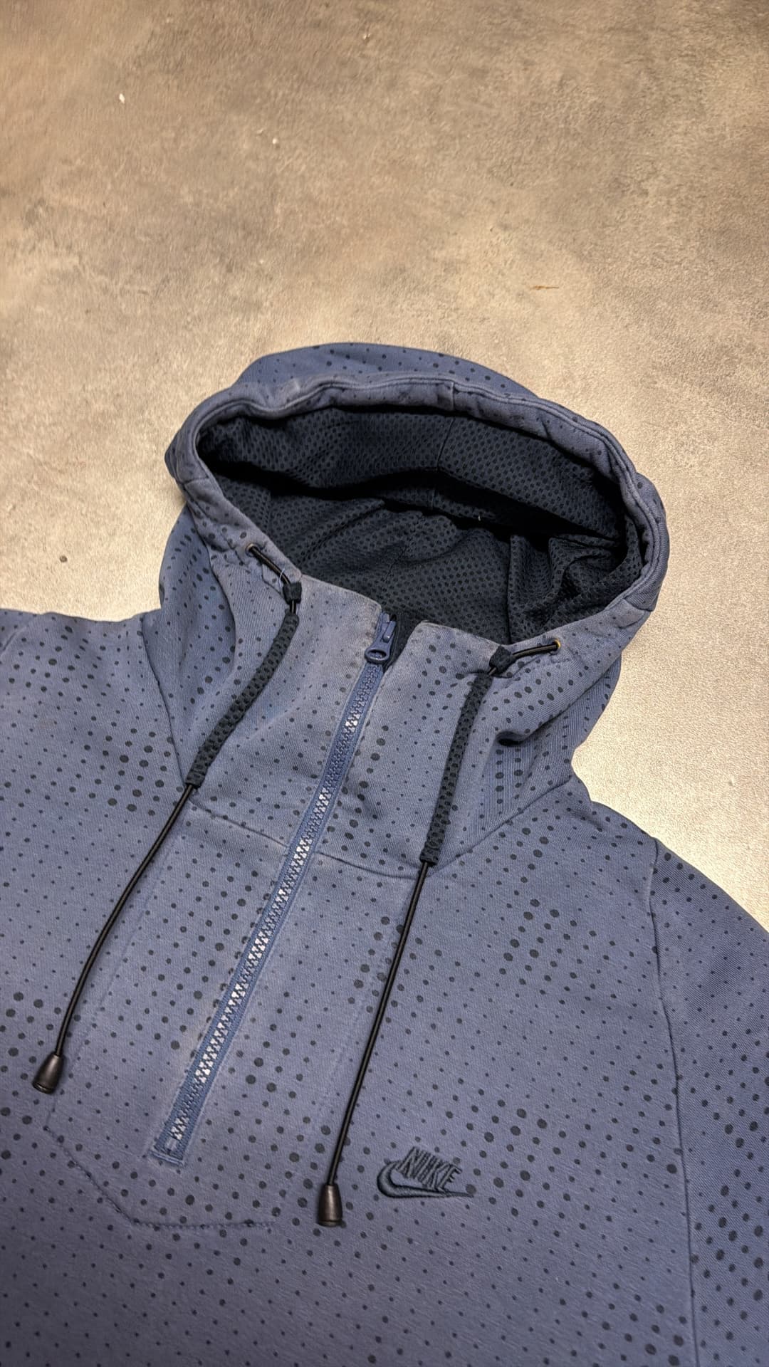 Nike Air 1/4 Zip Hoodie Grey — 4