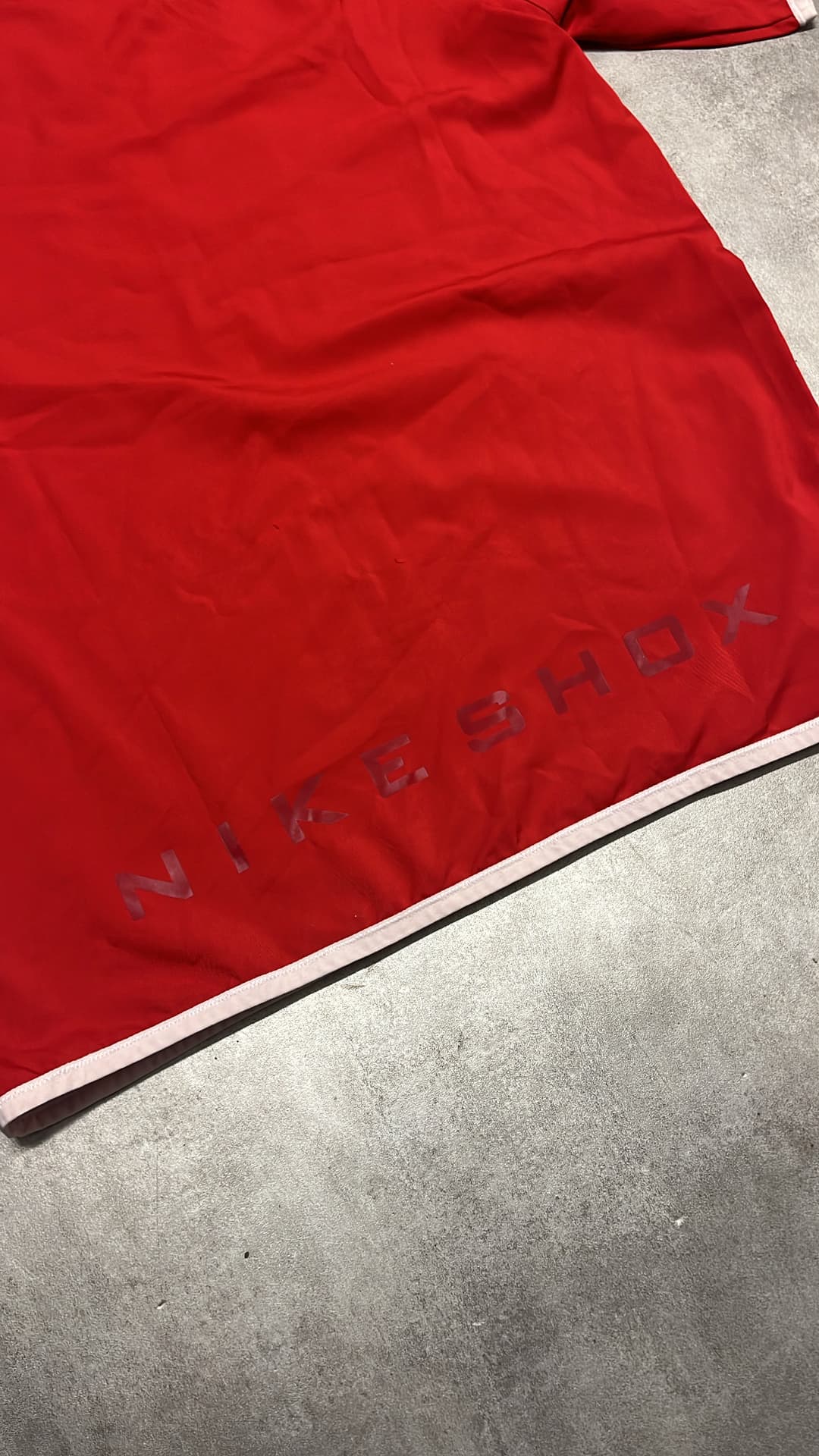 Nike Shox T-Shirt Red/White — 7