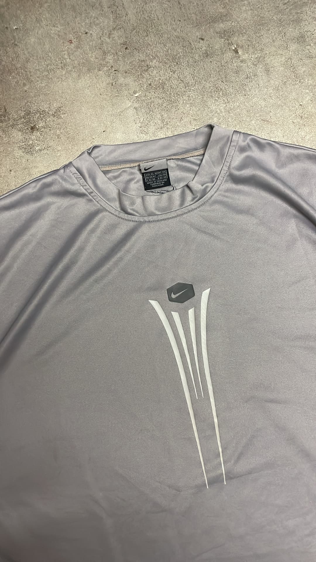 Nike Hex T-Shirt Grey — 3