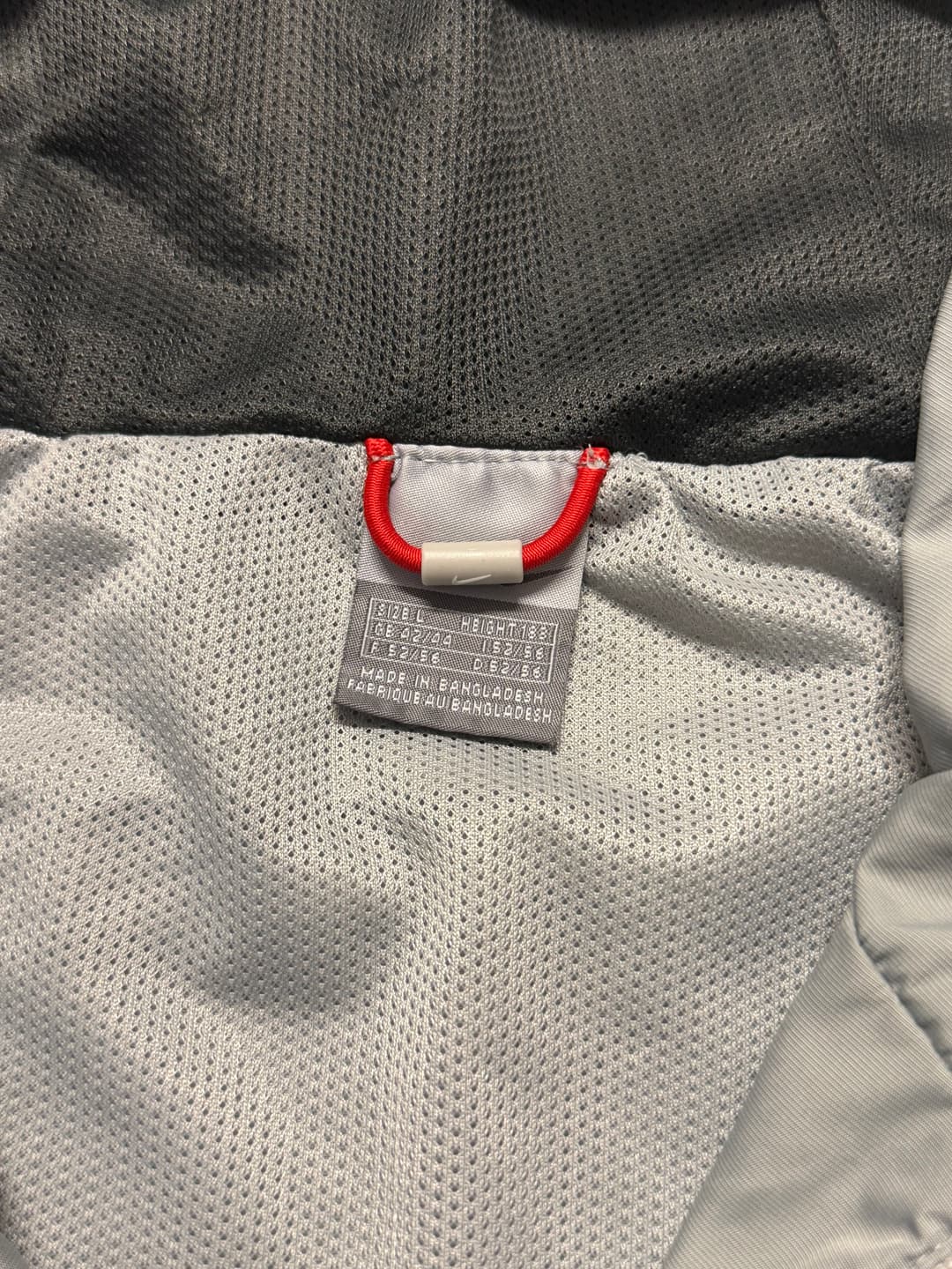 Nike Shox 1/4 Zip Windbreaker Grey — 4