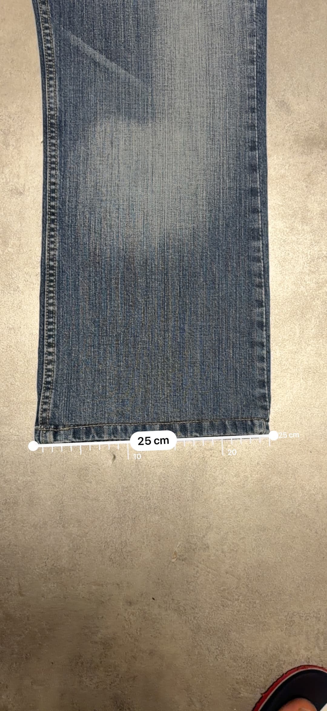 Armani Big Print Jeans Blue — 9