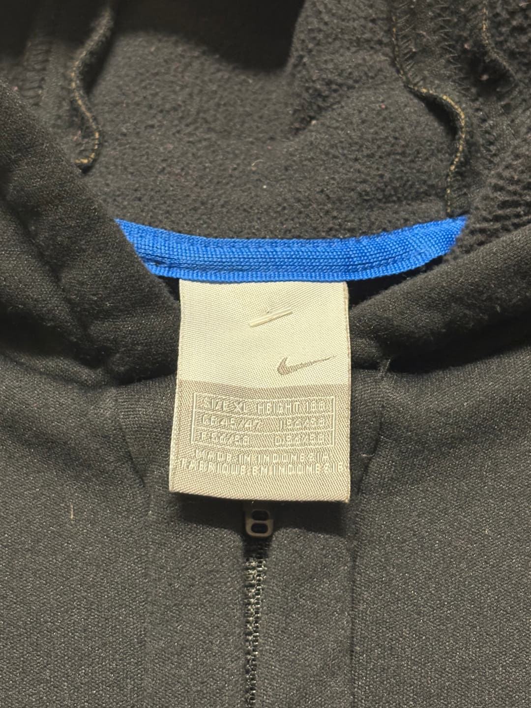 Nike Shox Neoprene Zip-Up Black/Blue — 6
