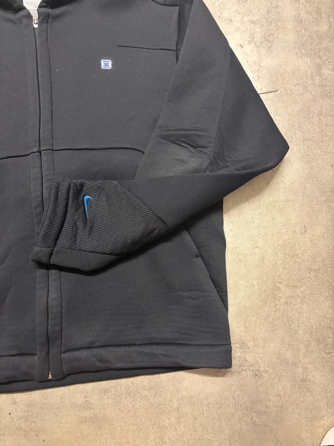 Nike Shox Neoprene Zip-Up Black/Blue — 9