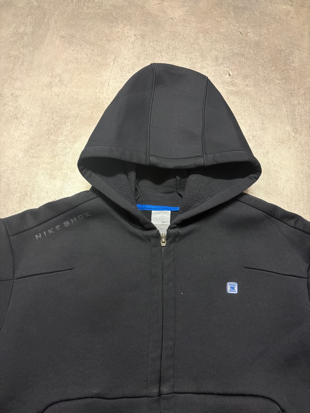 Nike Shox Neoprene Zip-Up Black/Blue — 2