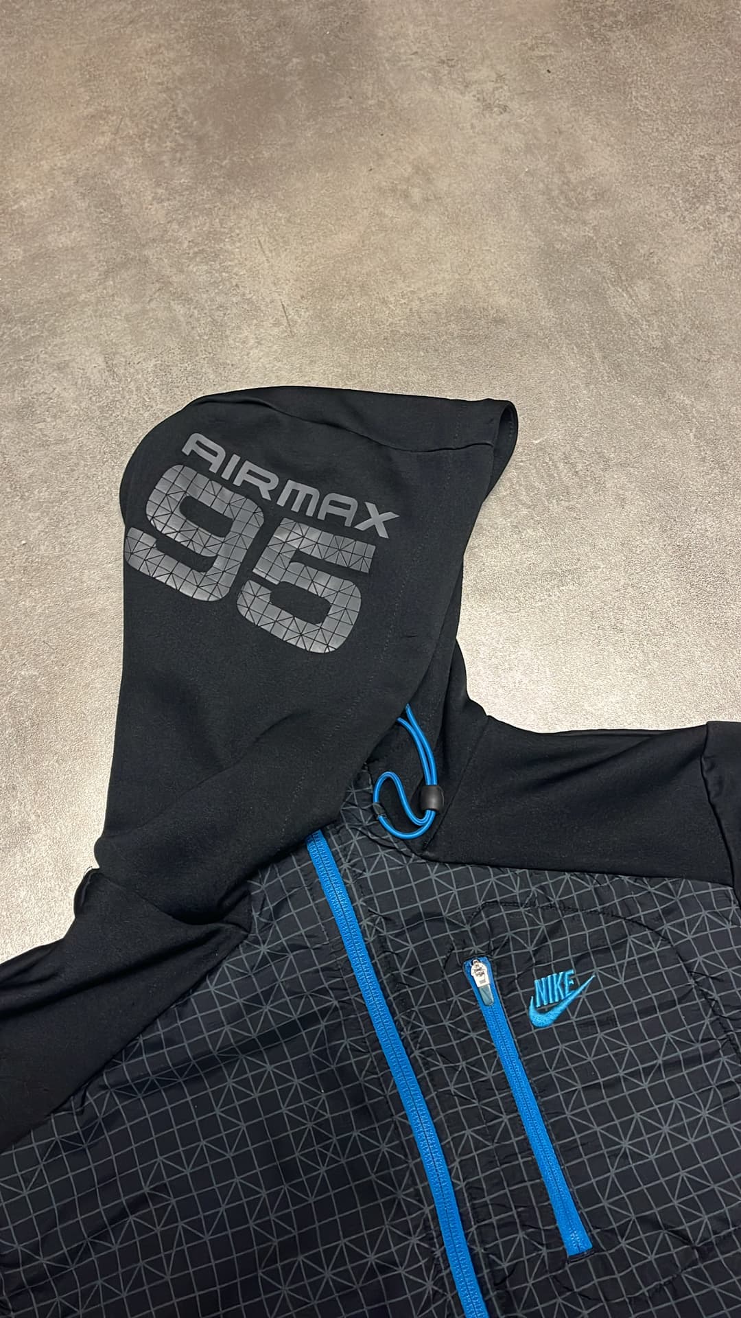 Nike Airmax 95 Zip-Up Black — 3