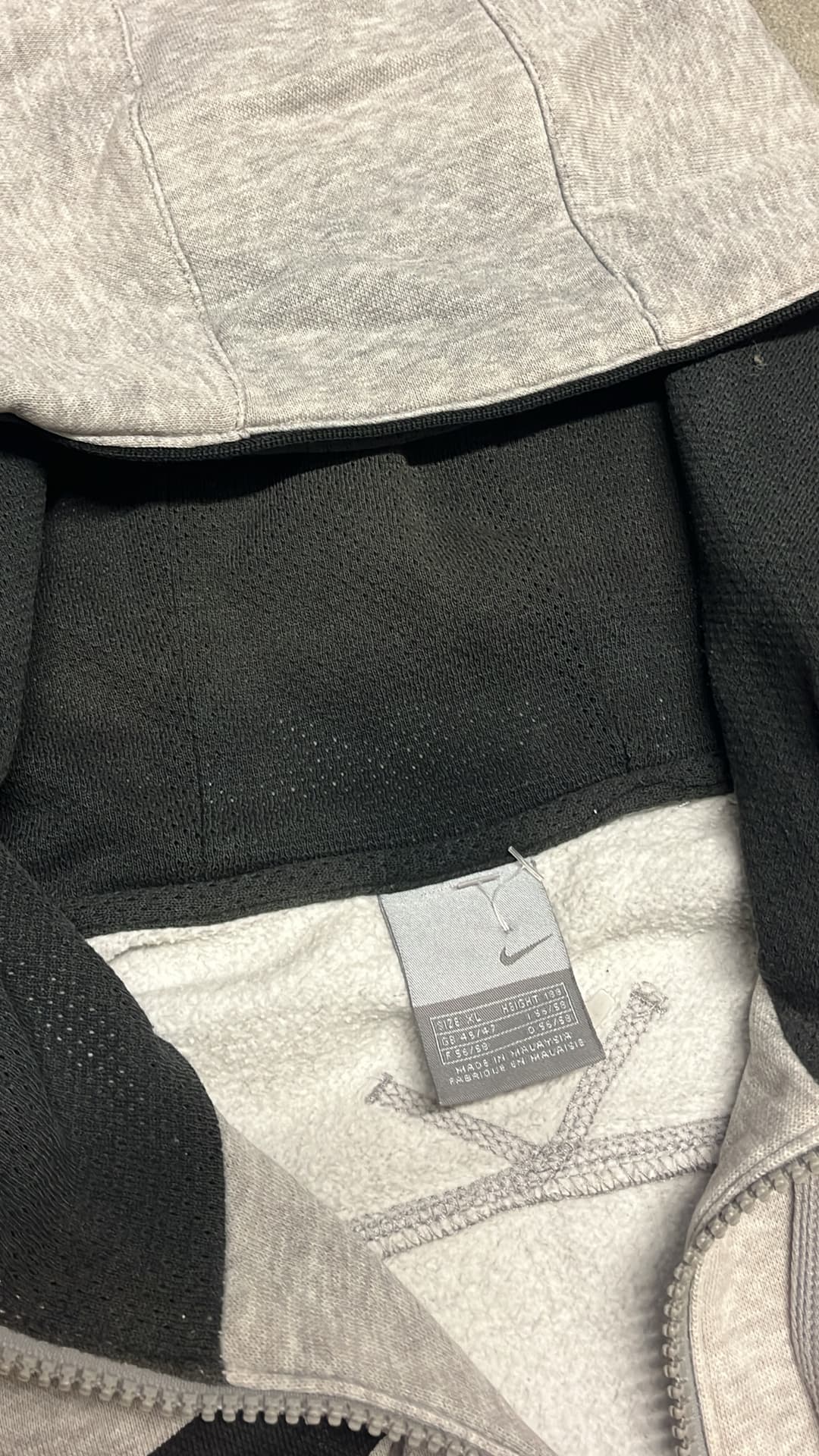 Nike Airmax Zip-Up Grey — 4