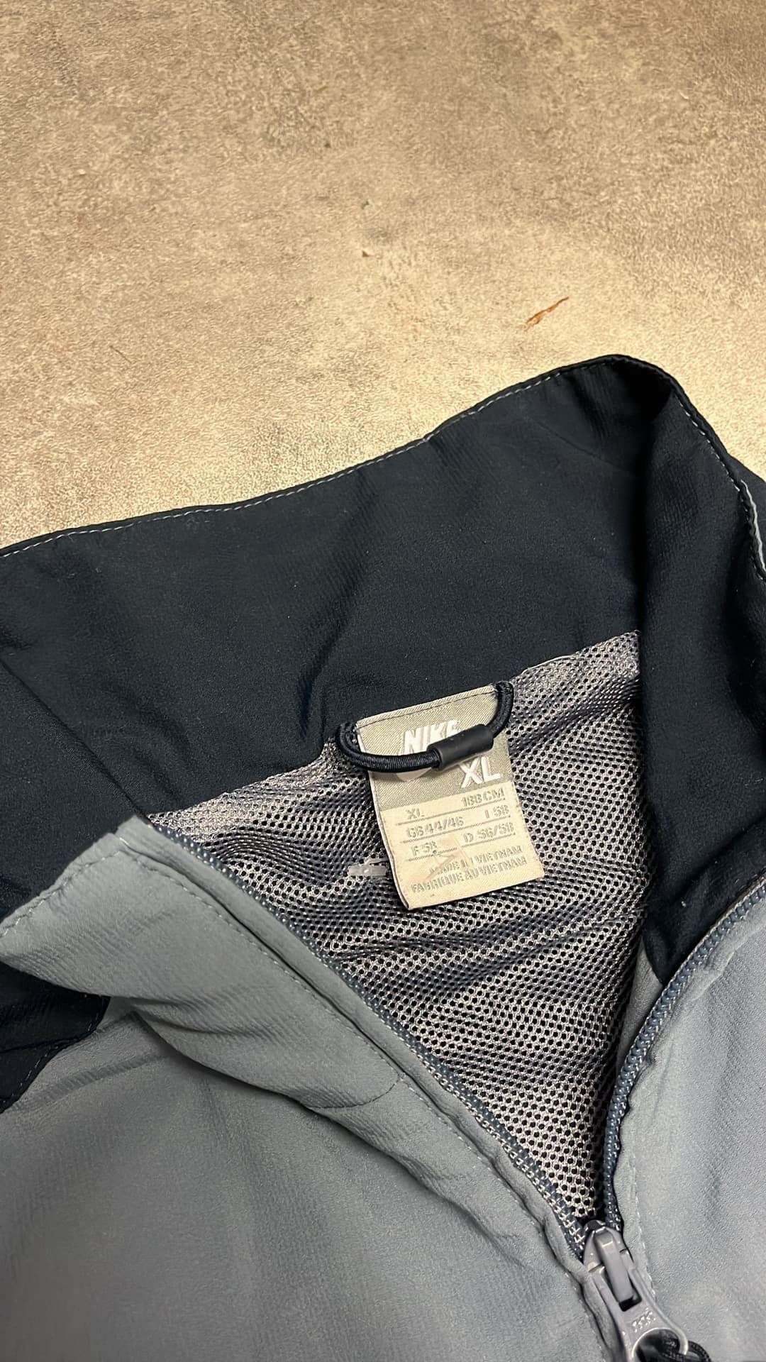 Nike Air Trackjacket Grey/Navy — 5
