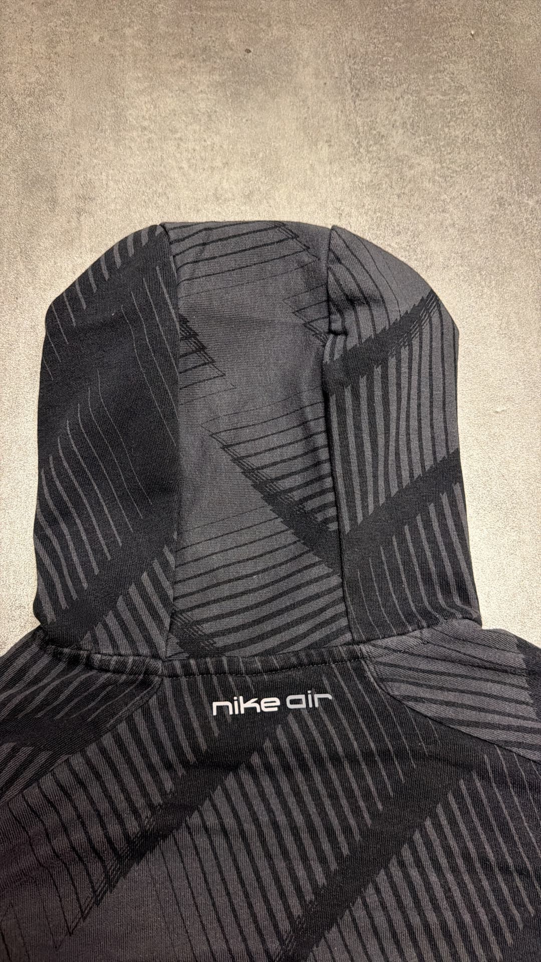 Nike Air Hoodie Black/Grey — 6