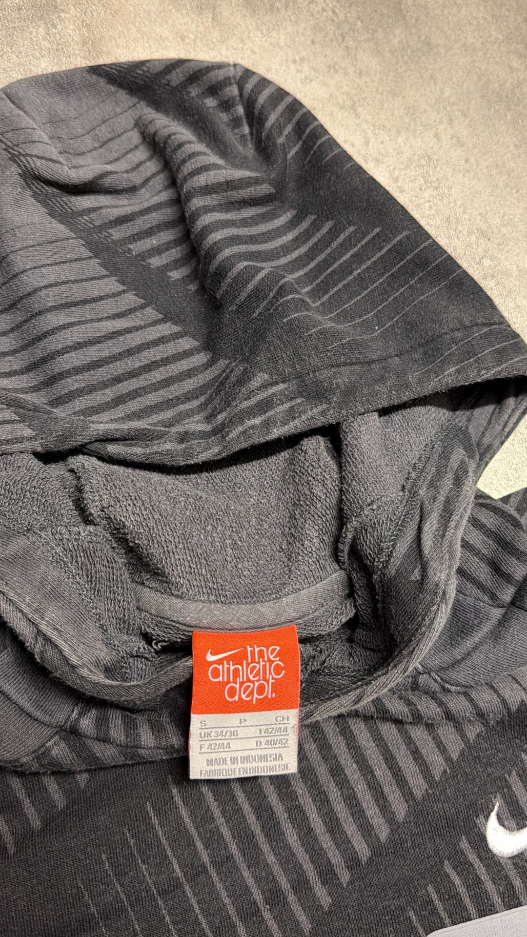 Nike Air Hoodie Black/Grey — 5