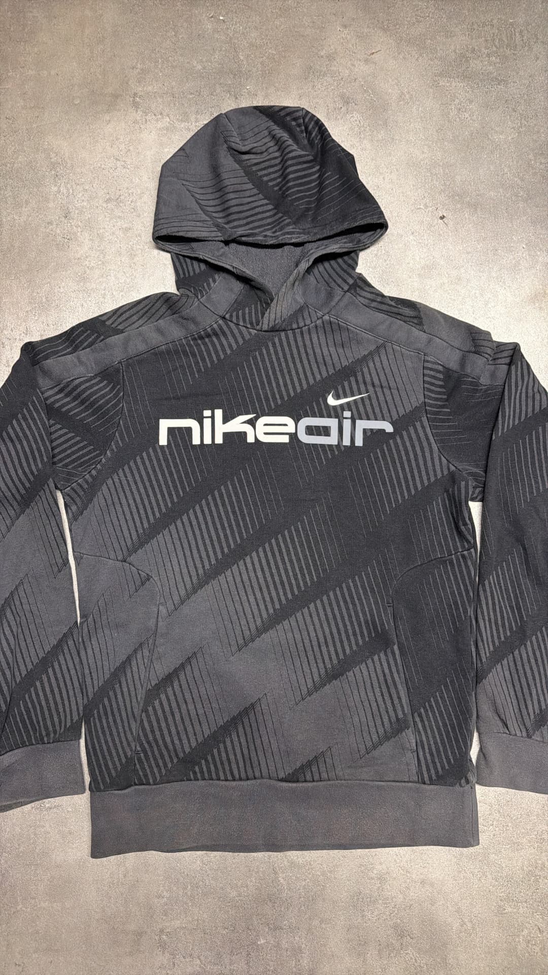 Nike Air Hoodie Black/Grey — 3