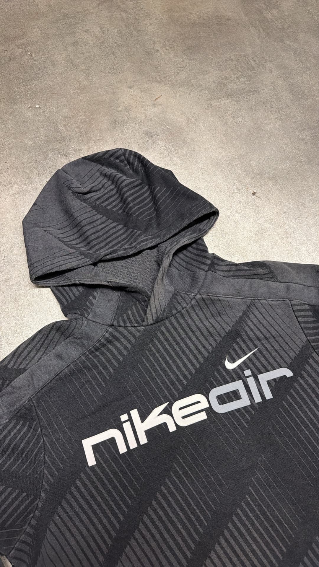 Nike Air Hoodie Black/Grey — 4