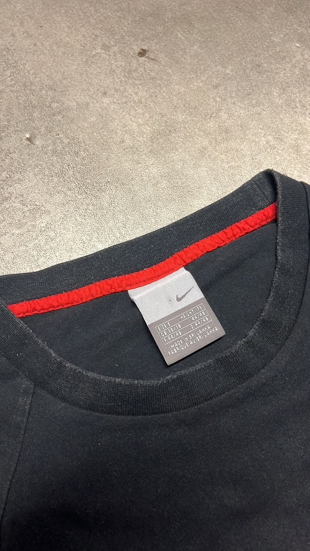 Nike Shox T-Shirt Black/Red — 5