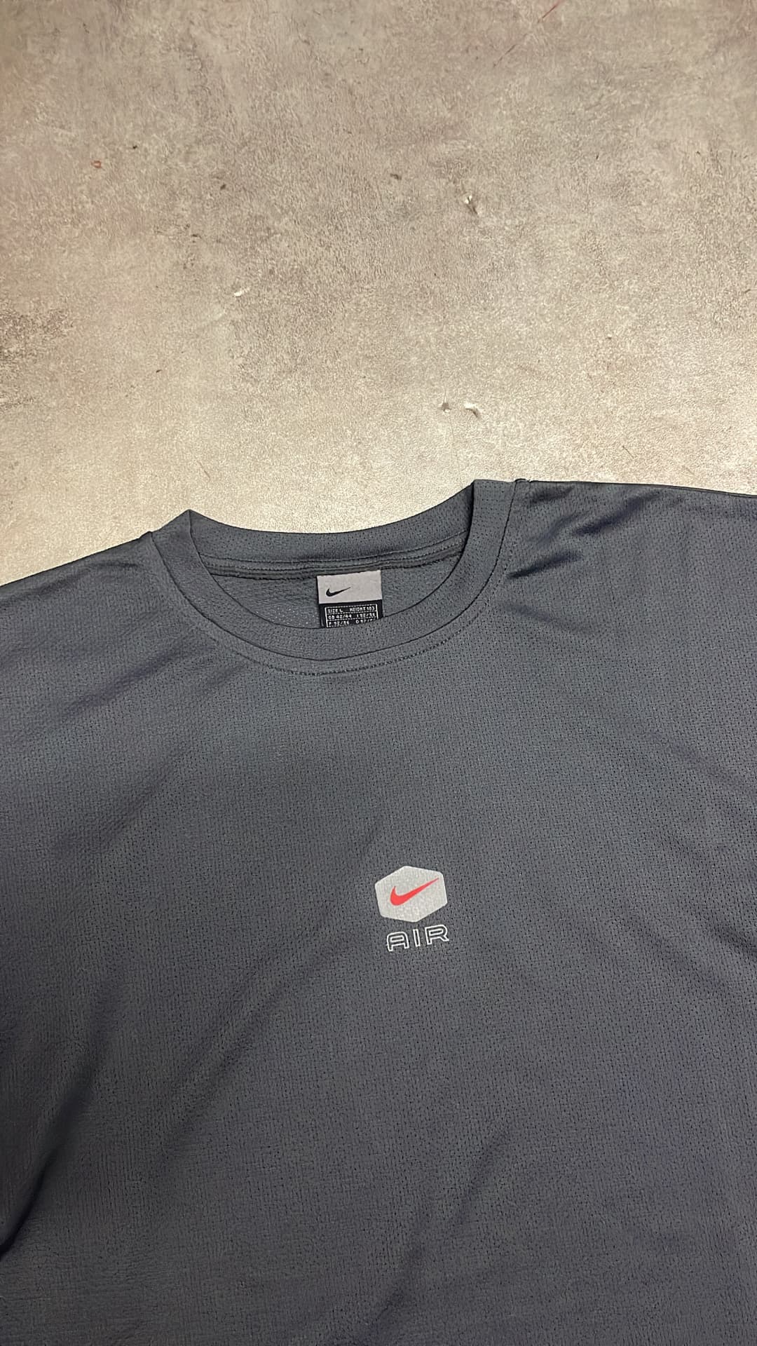 Nike Hex T-Shirt Grey — 3