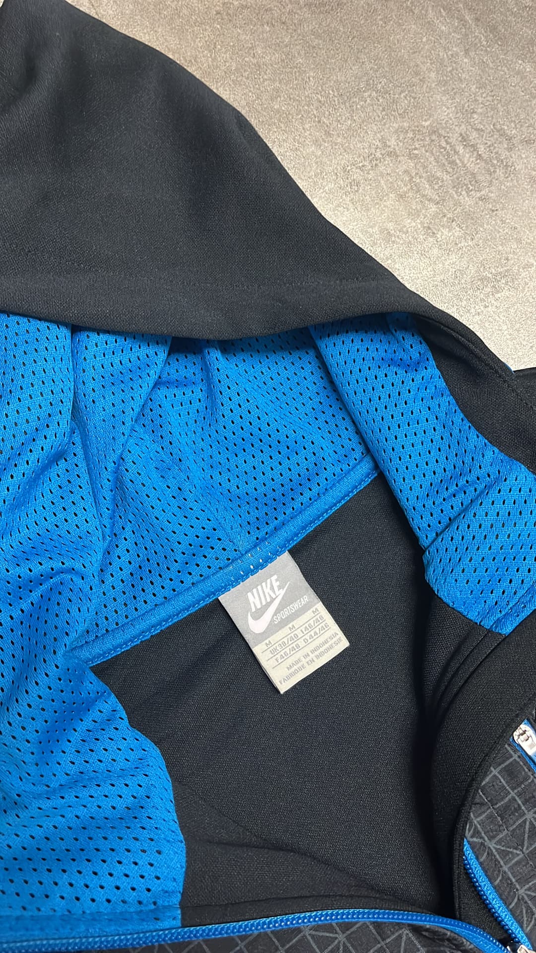 Nike Airmax 95 Zip-Up Black/Blue — 5