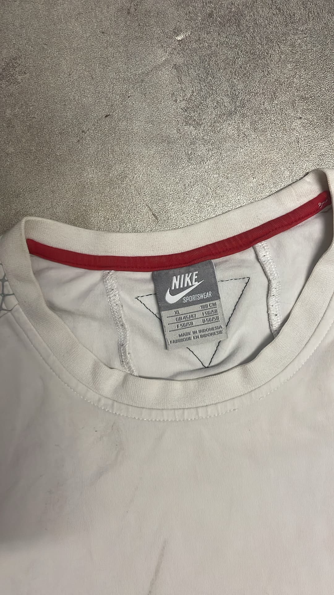 Nike Airmax LTD T-Shirt White/Red — 4