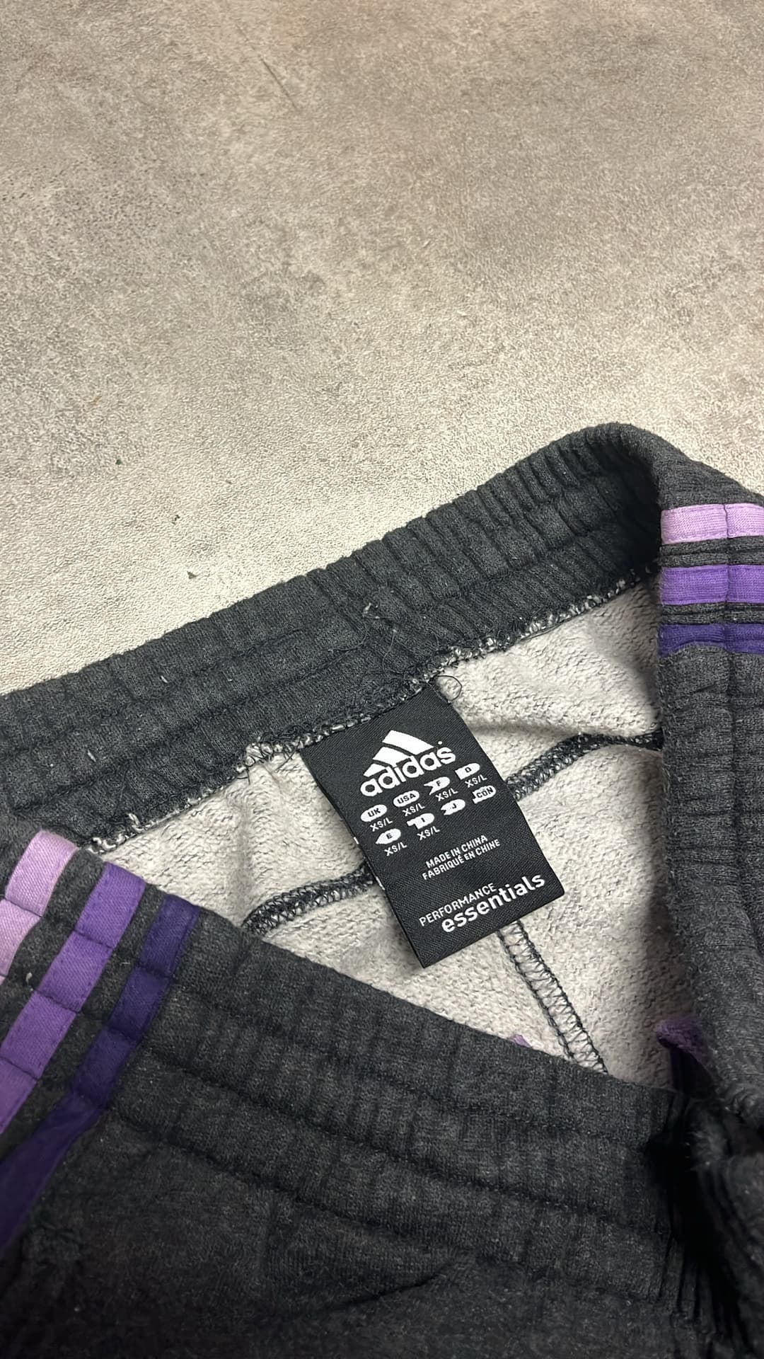 Adidas PE Jogger Grey/Purple — 4