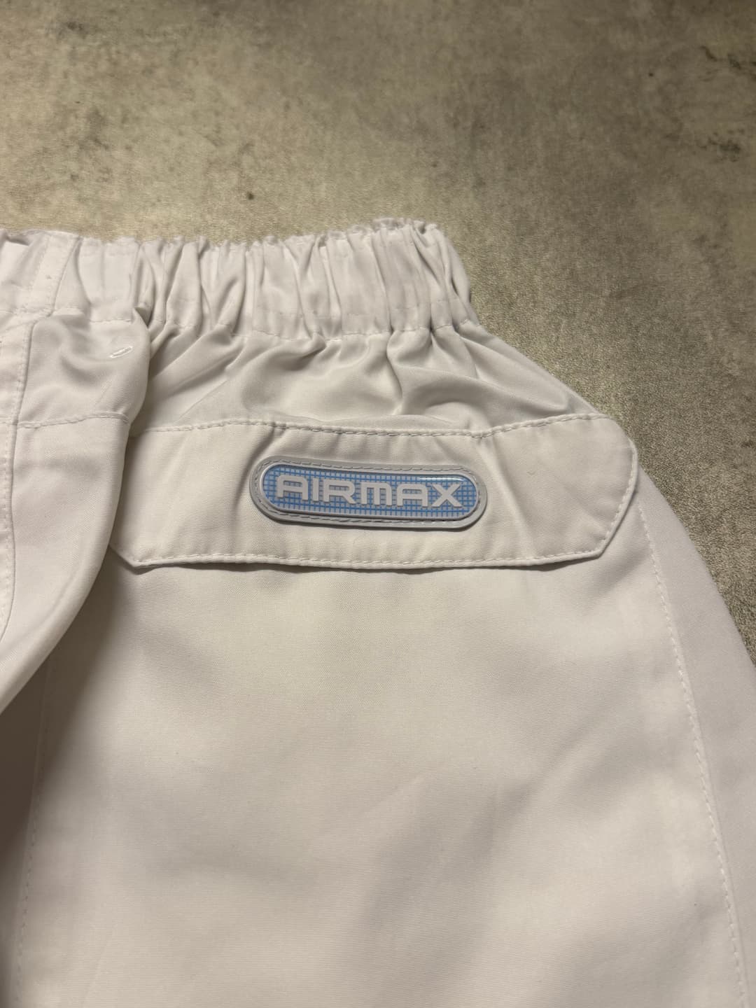 Nike Airmax LTD Shorts Blanc/Bleu — 4