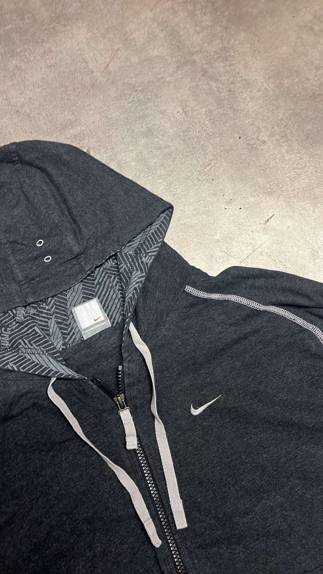 Nike Training Zip-Up Dark-Grey — 4