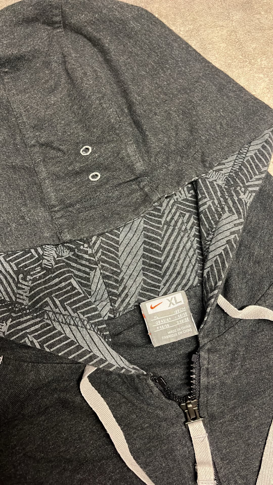 Nike Training Zip-Up Dark-Grey — 5