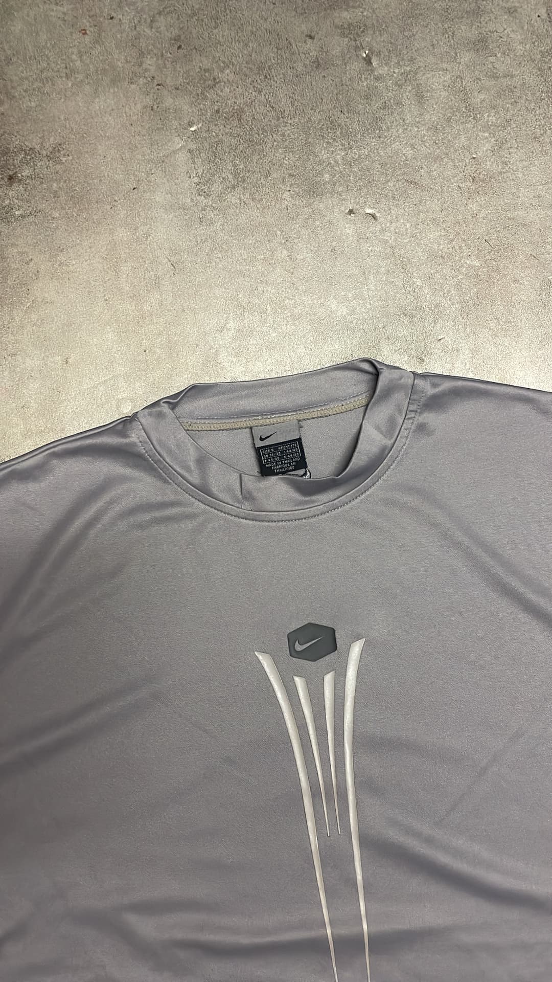 Nike Hex T-Shirt Grey — 3