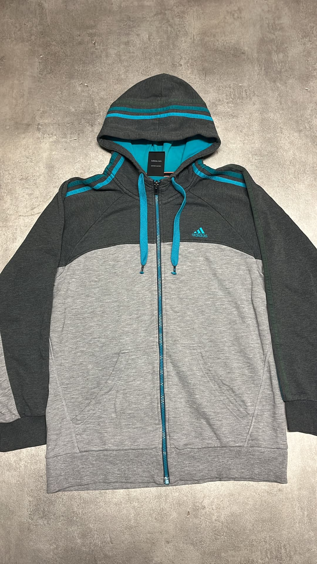 Adidas PE Zip-Up Grey — 5