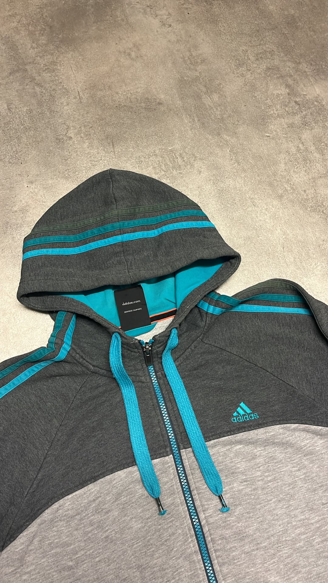 Adidas PE Zip-Up Grey — 3
